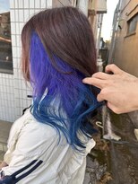 ダイス(Dice)&nbsp;インナーグラデーション☆ブルー&パープル