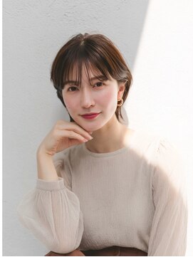 テーラヘアー 我孫子店(TELA HAIR) ショートボブ　軽め　レイヤー　耳掛け【TELA HAIR 我孫子店】