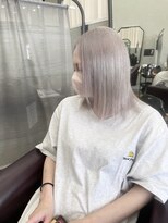 キセイ イオンモール新利府北館店(KISEI)&nbsp;ブリーチで透明感♪ホワイトベージュ10代２０代３０代