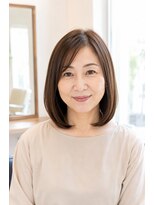 ブレス 小阪店(brace)&nbsp;白髪ぼかしボブ