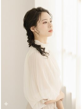 ビューティーサロン タナカ アトレ亀戸店(Beauty Salon TANAKA)の写真/[亀戸駅直結アトレ内] イベントには崩れにくいプロ仕上げのヘアセット￥3700で可愛く!バリエーションも豊富