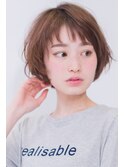 可愛いナチュラルショート【Grit神戸元町店】