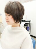 [お客様スタイル]バッサリ小顔くびれショート