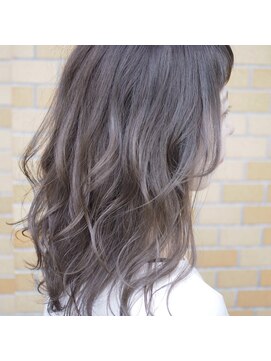 ノエル ヘアー アトリエ(Noele hair atelier) 『Noele』ミルキーグレージュふわミディ