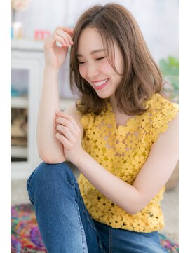 ミック ヘアアンドビューティー 大山店(miq  Hair&Beauty) やわらかミックスカールのラフミディb