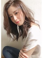 チョビー 銀座(chobii)&nbsp;[桜井]デジタルパーマイルミナカラー グレージュカラー