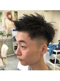 フェード風ジェットモヒカン