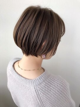 トータルビューティーハウス フラップ ミチ 野田店(total beauty house flap MICHI) 【flapMICHI島田和也】大人可愛い丸みショートボブ