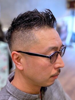 フェード アンド ライン ザ バーバー 八戸店(FADE&LINE the BARBER)の写真/清潔感×ワイルドまで、幅広いスタイリングが可能になる！