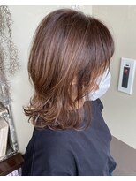 ヘアーメイク アチャ(hair make accha)&nbsp;ふんわり「マロンベージュ」