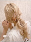 抜け感×アクティブバング×ツヤ髪