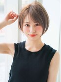 【Un ami】《増永剛大》 大人かわいい、グレージュショートボブ