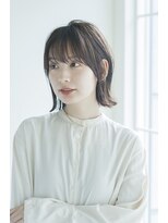 ガーデン タチカワ(garden tachikawa)&nbsp;20代30代大人かわいいうる艶髪抜け感ヘア切りっぱなしミディアム