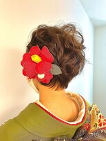 クローバー 本店(CLOVER) 和×ヘアアレンジ×成人式×ショートヘア