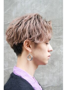 サロンド ハル 国分寺店(salon de HALU) ツイストスパイラルパーマ センターパートソフトツーブロック