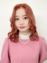 ヒビヲ(HIBIO)&nbsp;ダブルカラーピンクベージュピンクカラーケアブリーチミニボブ