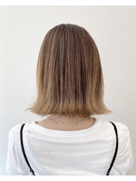 アンブルリュクス 中野(amble luxe) 髪質改善/インナーカラー/ショート/前髪カット/ブリーチ/中野