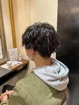 アース オーセンティック 長崎浜町店(EARTH Authentic) 縦落ちツイストスパイラルパーマ