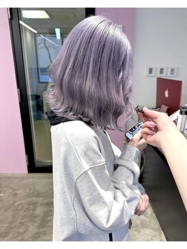ディーカヘアーセンダイ(Di KA HAIR sendai) LAVENDER/ラベンダーカラー/ホワイトラベンダー/ハイトーン