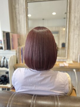 ヘアーデザイン ベルタ(Hair Design BELTA) ボブ/ピンクベージュ/髪質改善/酸熱トリートメント