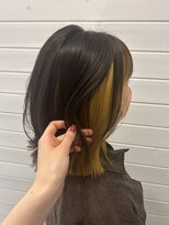 バース ヘアデザイン(Birth hair design)&nbsp;イエローカラー
