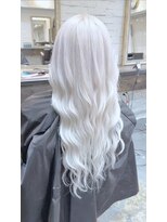 ヘアーエクステンド エフ 渋谷(f)&nbsp;ホワイトカラーロング