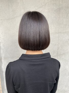 ルブランヘアギャラリー(Le blanc hair gallery) 重ため丸みbob