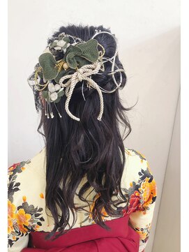 カフカヘア 吉祥寺店(kafka hair) 【miles 吉祥寺】飯澤香織 卒業式 袴 ハーフアップ