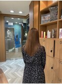 透明感抜群♪ダブルカラーブリーチミルクティーベージュ