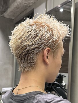 スキルセカンドハウス 天神(SKILL SECOND HOUSE) スパイキーショート ブリーチカラー