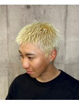 バーバーショップ ネオ セカンド(BARBERSHOP NEO2nd) ブリーチ　メンズショート　宇都宮　バーバー