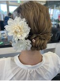 【札幌平岡　ヘアセット　藤原有貴】