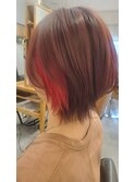 レッドカラーハンサムウルフ