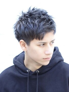 レタッチ バイ フィフス 天神大名(RETOUCH by fifth) ツーブロックマッシュショートレイヤースパイキーショートヘア●