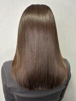 スカイ(SKY)&nbsp;髪質改善縮毛矯正韓国風レイヤーカットダブルカラーベージュ