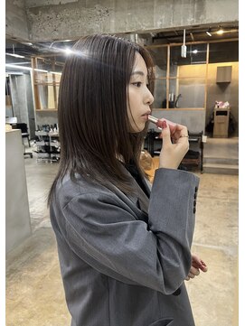 フリーラ 京都河原町三条店(freera) 【kiho】ash brown   赤み消しカラー