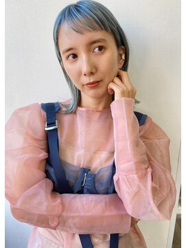 レベッカ(REBECCＡ by CURACION) ケアブリーチ　ペールブルー