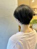 【欲張りコース♪】リタッチ（根元）カラー ＋ パーマ ＋ カット　￥15,400～