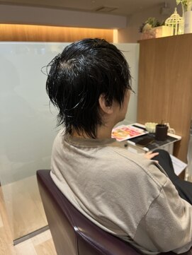 エル バイ ファースト(L by first) 【L by first】MIXパーマゆるミディアム