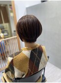 大人ショートボブ