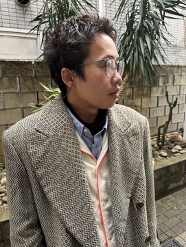 ローグ(Logue) メンズカット/ハイライト/ブリーチ/無造作ショート/メンズサロン