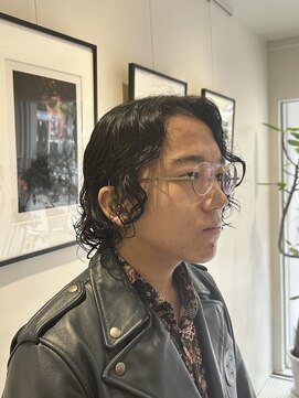 シアン 矢場町店(CYAN.) マンバンからイメチェン！メンズボブパーマ