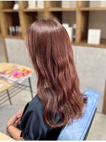 ルーブル(LOUVRE) 《Hitomi》暖色白髪ぼかしカラー/チェリーレッド