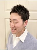 ☆メンズの定番☆アップバングショートスタイル!