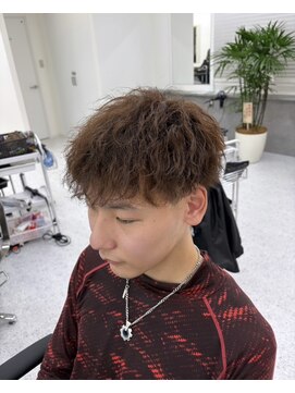 メンズカット リア(Men’s cut riah) ツイストスパイラルパーマツイストパーマメンズパーマ刈り上げ