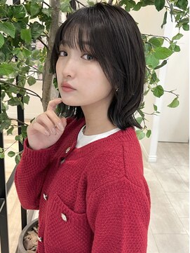 ジ オスカー(THE OSCAR) 【THE OSCAR 印南】暗髪×外ハネボブ