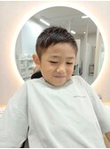 【キッズカット】イワトビペンギンさんショート！
