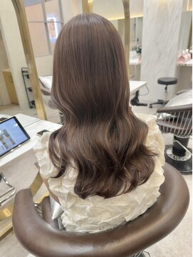 ロンド レア 天神大名店(Lond Le’a) ホワイトブロンド/イメチェンヘアスタイル/チョコレートブラウン