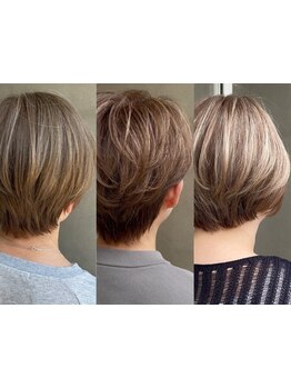 いつもの“白髪染め”卒業しませんか？根元が伸びても目立ちにくい白髪ぼかしハイライトが人気☆