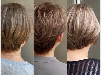 スーベニール(souvenir)の写真/いつもの“白髪染め”卒業しませんか?根元が伸びても目立ちにくい白髪ぼかしハイライトが人気☆